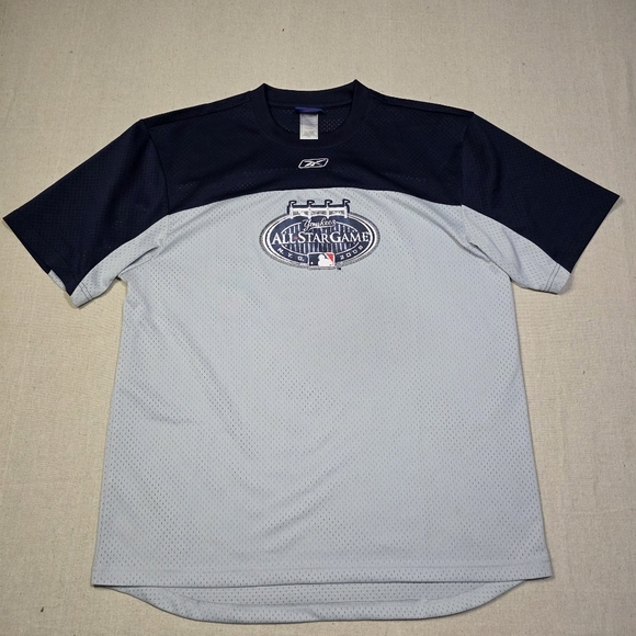 Reebok MLB Men's New York Yankee All Star Game 2008 Batting Mesh Jersey Size L - Picture 1 of 6